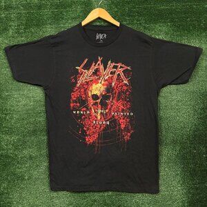 Slayer World Painted in Blood T-Shirt Size Large